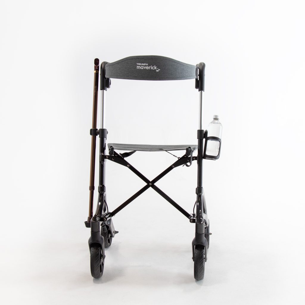 back view Back view of rollator
