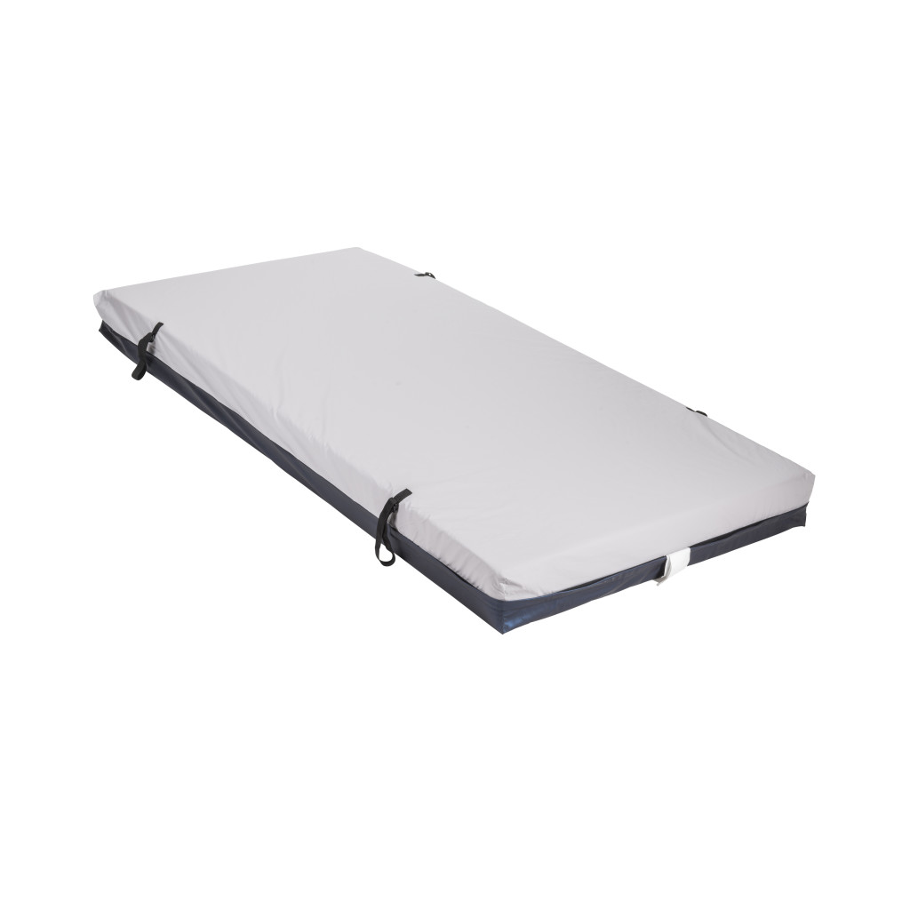 Back side of gravity 7 mattress