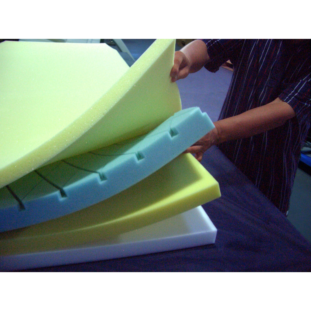 Layers of Foam seperated