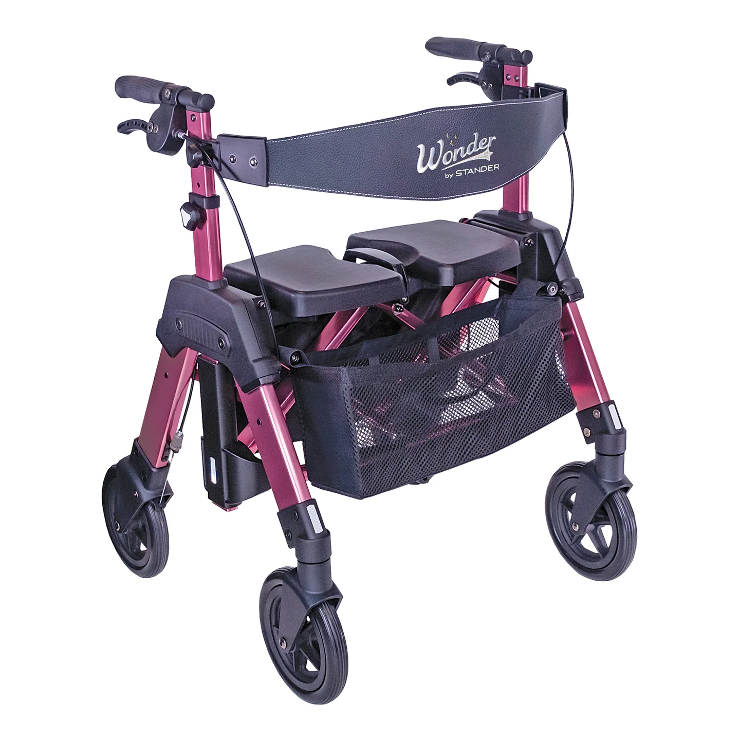 Pink option pink option of hd rollator