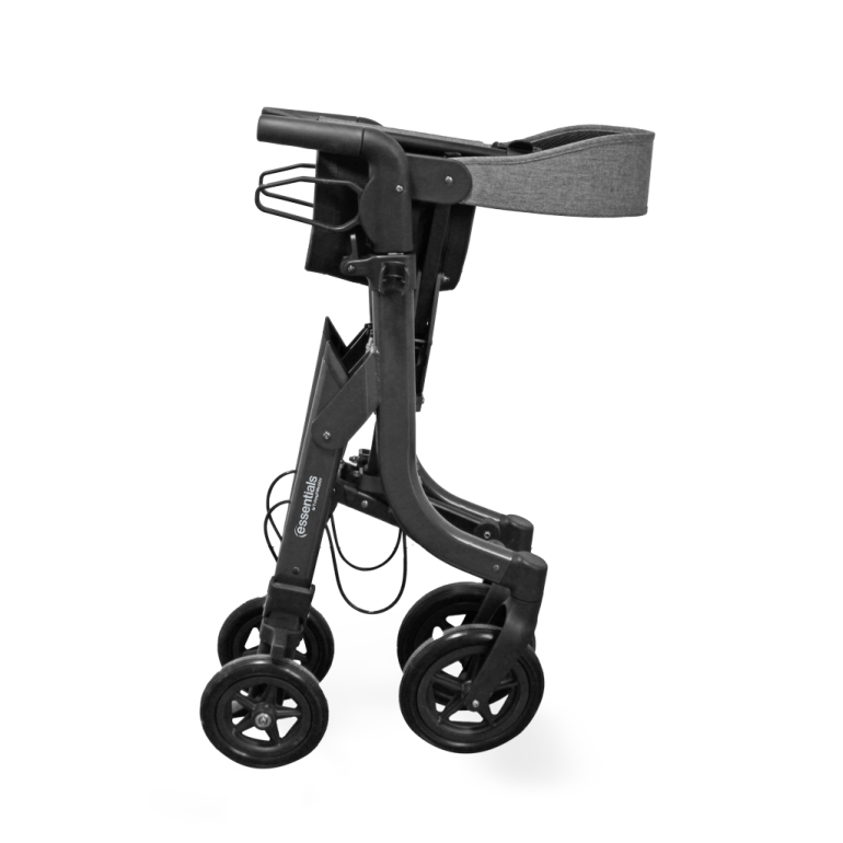 Folded rollator
