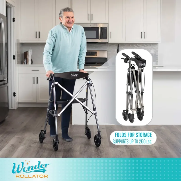 wonder rollator in use