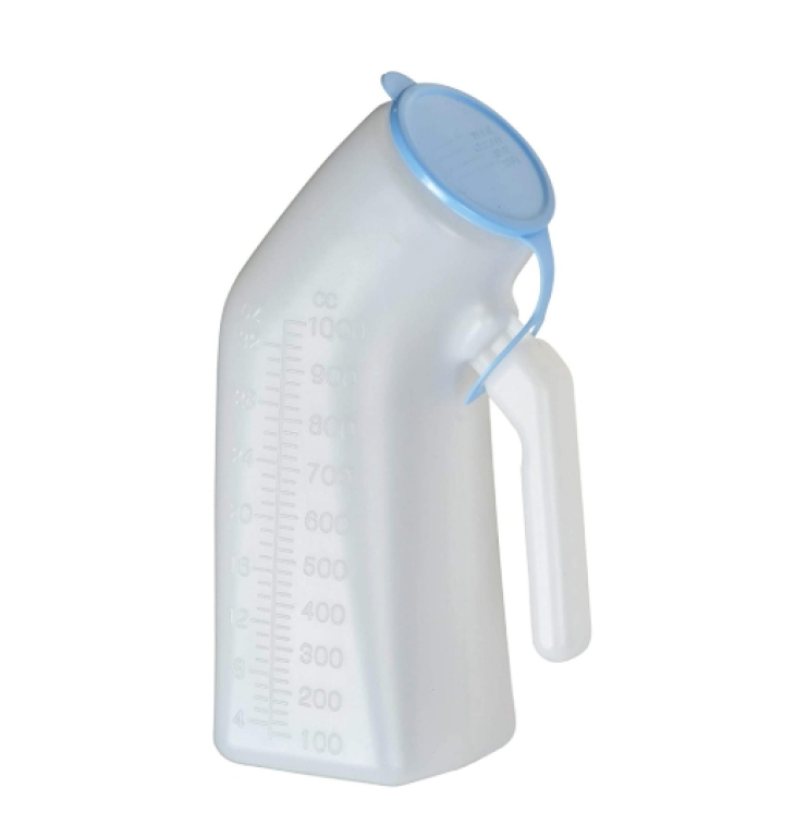 Male Urinal with Cover