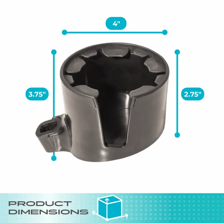 dimensions of cup holder