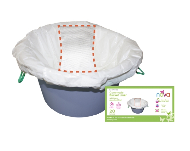 NOVA Commode Bucket Liner