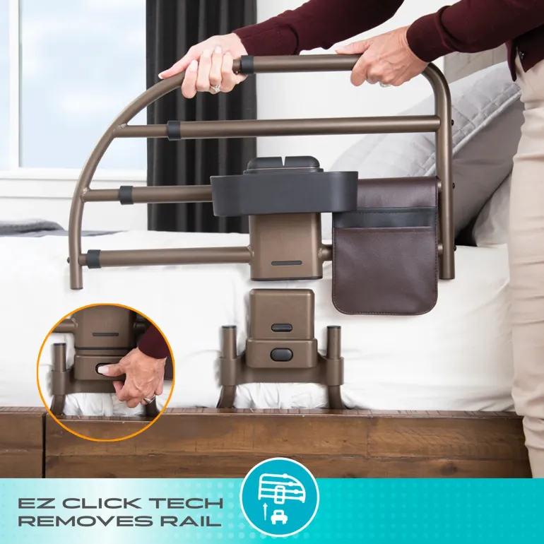 removing the bed rail