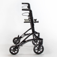 side view of rollator