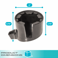 dimensions of cup holder